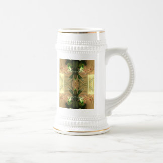 Double Orchid Beer Stein