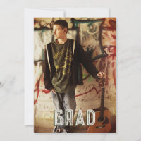 Double Photo Boy Sons Graduation Party