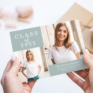 Double Photo   Class of 2024 Graduation Announcement