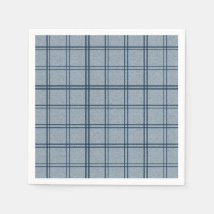 Double Plaid Pattern Napkin