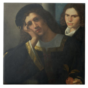 Double Portrait, c.1502 Tile