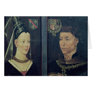 Double portrait of Charles le Temeraire Duke