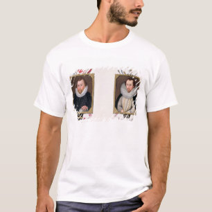 Double portrait of Sir Francis Drake (c.1540-96) a T-Shirt