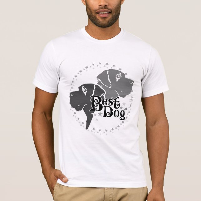 Double printed "Best Dog" T-Shirt (Front)