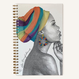 Double Queens Custom Spiral Notebook (5.5x8.5)
