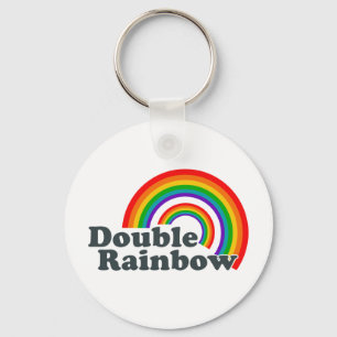 Double Rainbow (Accessories) Key Ring