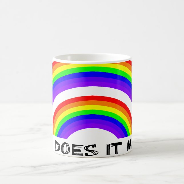 Double Rainbow Mug Video (Center)