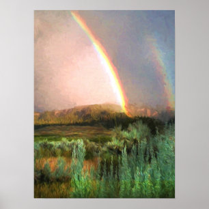 Double Rainbow Poster