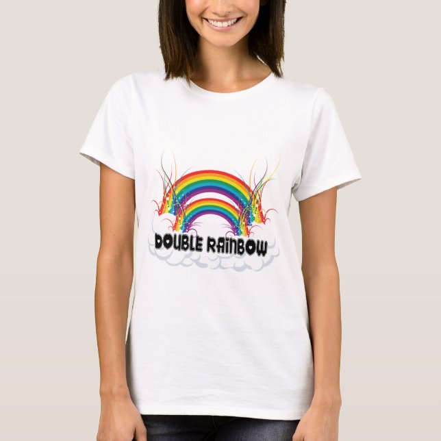 DOUBLE RAINBOW T-Shirt (Front)