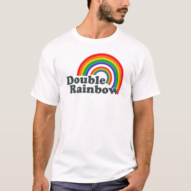 Double Rainbow T-Shirt (Front)