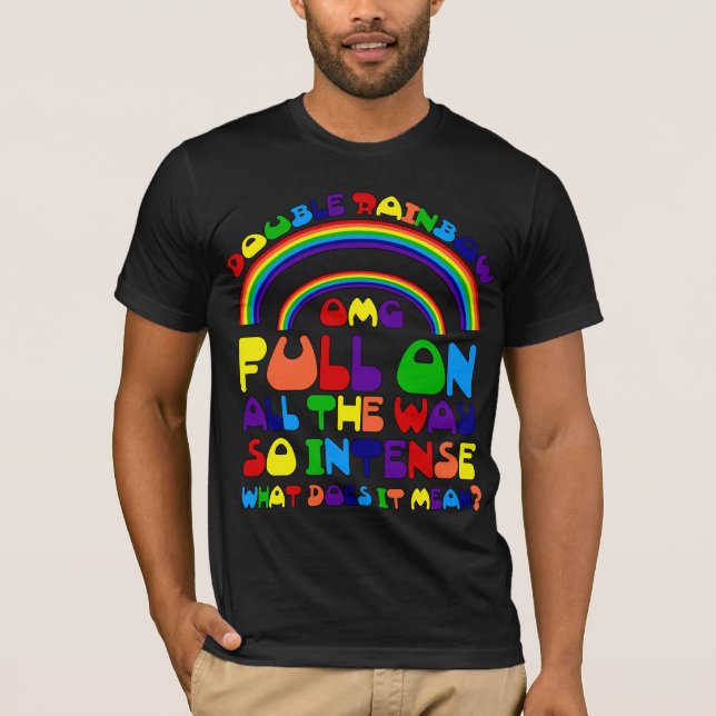 Double Rainbow T-Shirt (Front)