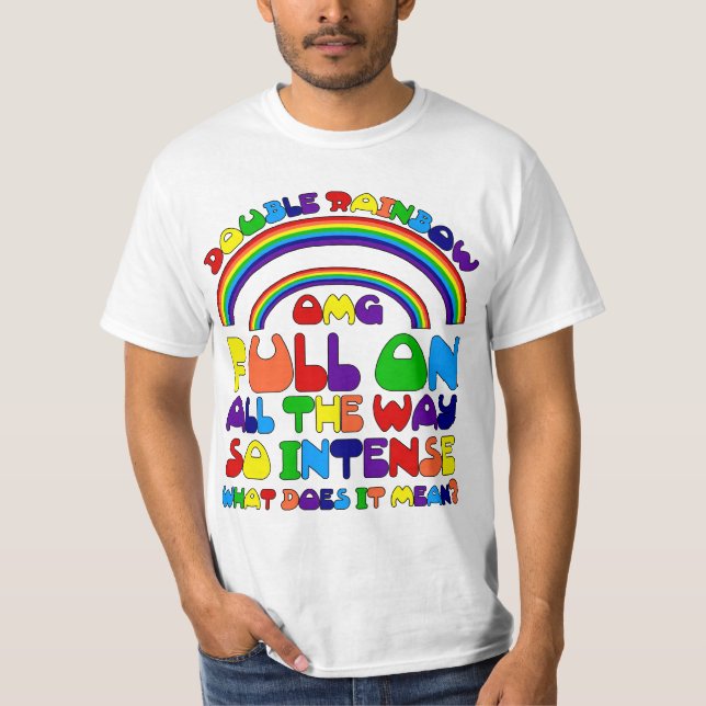 Double Rainbow T-Shirt (Front)