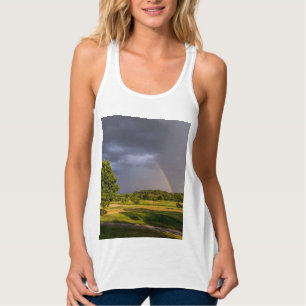 Double Rainbow Through Rain Tank Top