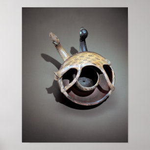Double serpent bowl poster