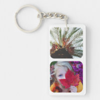 Double Sided 4 Photo Template Rounded White