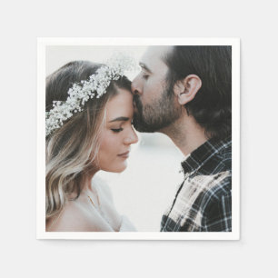 Double Sided Add Your Own Custom Photo Napkin