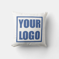 Double Sided Business Logo Cushion Pillow