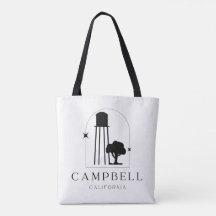 Double-Sided Campbell California tote