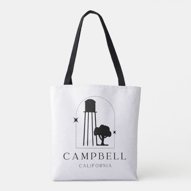 Double-Sided Campbell California tote Bag (Back)