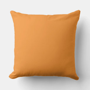  Double sided chequered print Orange Mango Cushion