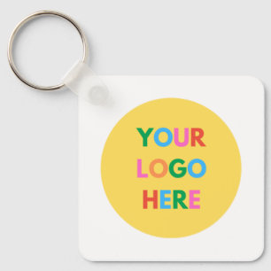 Double Sided Customised Promotional Business Logo  Key Ring