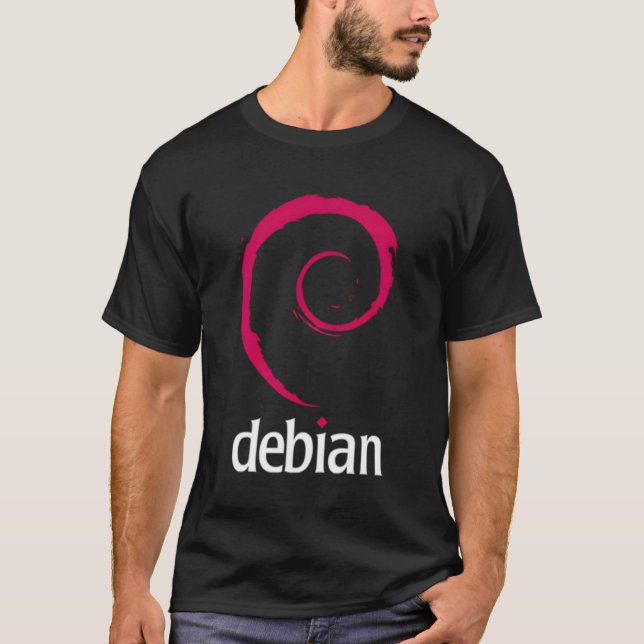 (Double Sided) Debian Linux - Robust Secure Operat T-Shirt (Front)