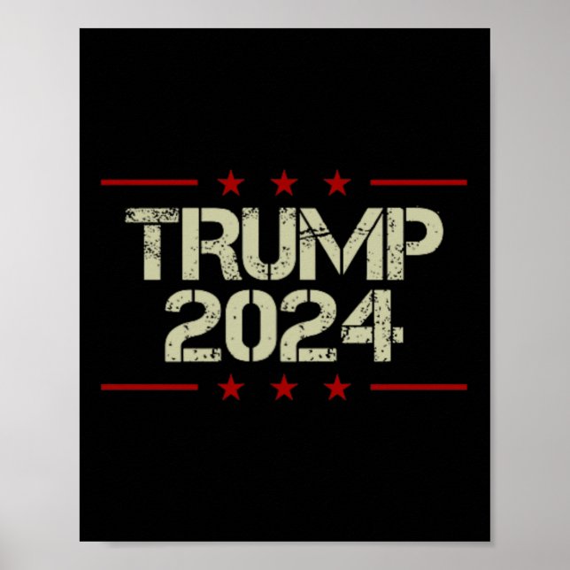 Double Sided Front And Back- Trump Arrest This Ame Poster (Front)