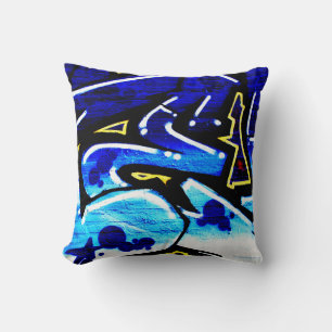 Double Sided Graffiti 1518 tpcn Cushion