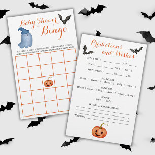Double Sided Halloween Baby Shower Games