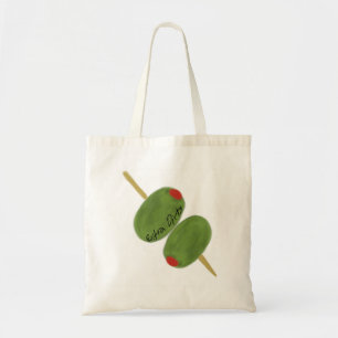 Double-Sided Martini Tote Bag