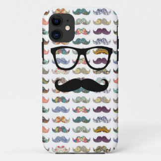 double sided moustache Case-Mate iPhone case
