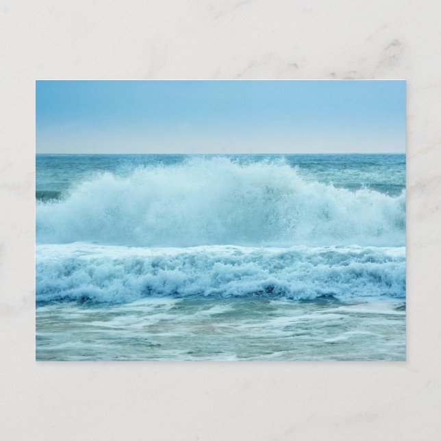Double Sided Ocean Wave Crashing Card (Back)