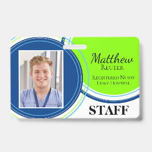 Double Sided Personalised Professional ID Badge