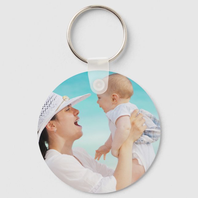 Double-Sided Photo Keychain (Front)
