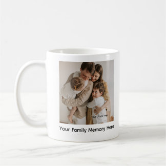 Double Sided Photo/Text Personalized Ceramic Coffee Mug