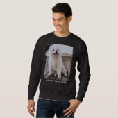 Double Sided Photo Text Sweatshirt (Front Full)