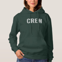 Double Sided Print Add Logo Text Womens Crew