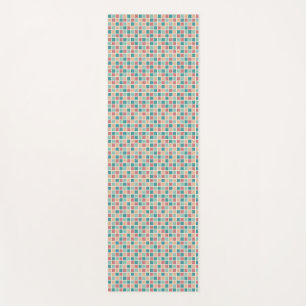 Double sided retro patterned yoga mat