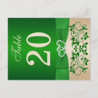 Double-sided Table Number