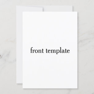 double sided template