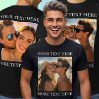 Double Sided Tshirts, Custom Photo and Text