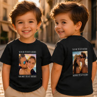 Double Sided Tshirts, Custom Photo and Text