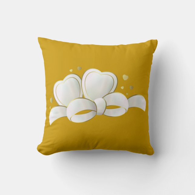 Double sided Wedding/Romance  American MoJo Pillow (Front)