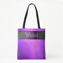 Double-sided Wicked/Fierce Halloween Purple