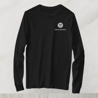 Double Sided Women's Logo Apparel Long Sleeve T-Shirt