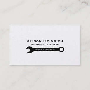 Double Sided Wrench 2 Mechanic (elite-2) Business Card