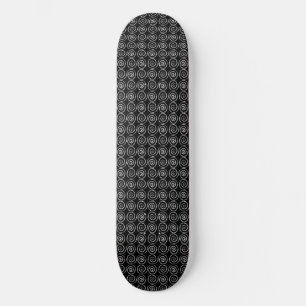 Double Spiral Celtic Pattern Skateboard