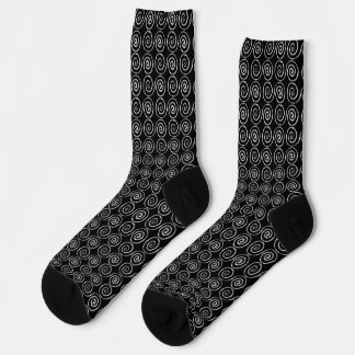 Double Spiral Celtic Pattern Socks