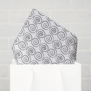 Double Spiral Celtic Pattern Tissue Paper