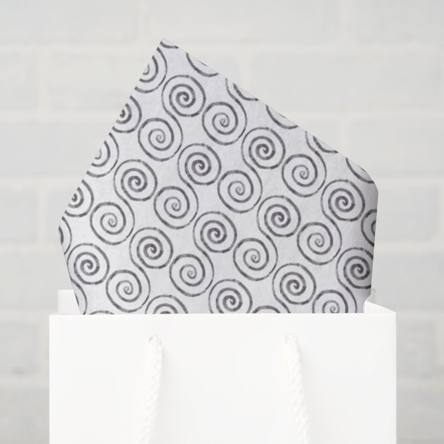 Double Spiral Celtic Pattern Tissue Paper (Gift Bag)